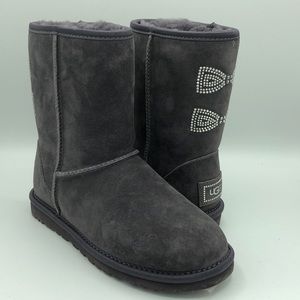 UGG Classic II Port Bailey Bow Swarovski Boots